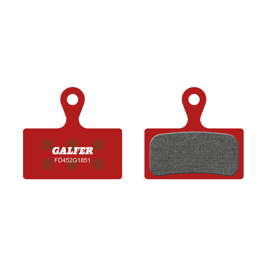 Pastiglie semimetalliche GALFER ADVANCED per Shimano XTR / XT / SLX / Alfine — vista principale