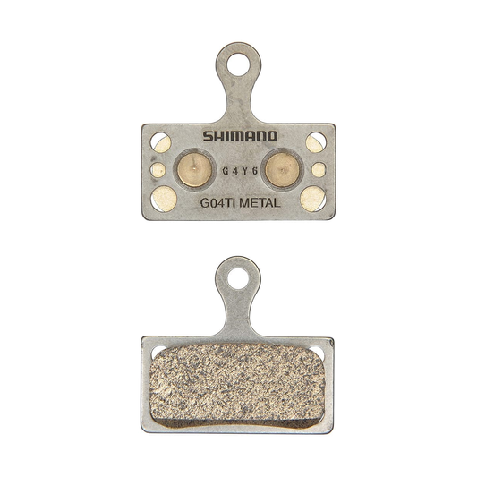 Pastiglie freno metalliche SHIMANO G04TI — vista principale
