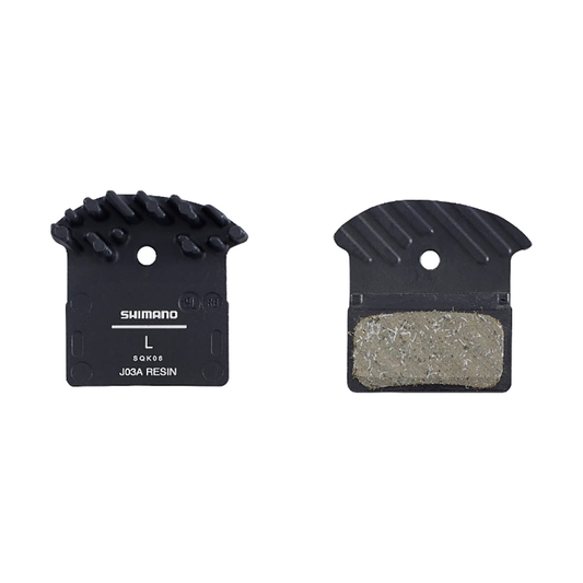 Pastiglie freno organiche ventilate SHIMANO J03A per freni a 2 pistoncini XTR / XT / SLX / DEORE — vista principale