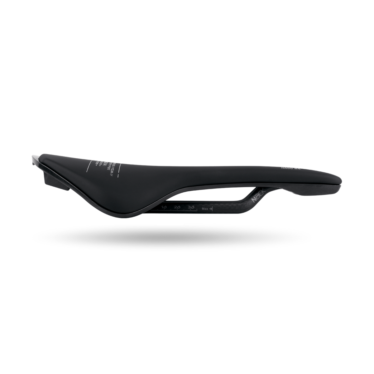 Sella PROLOGO NAGO R4 con binari in carbonio, larghezza 147 mm, nera — vista aggiuntiva