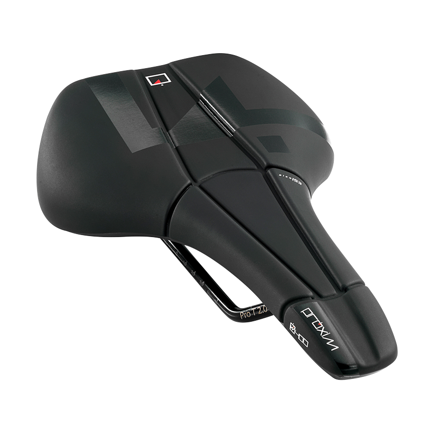 Sella PROLOGO E-BIKE PROXIM W400 SPORT 155, binari in CrMo, nera — vista aggiuntiva