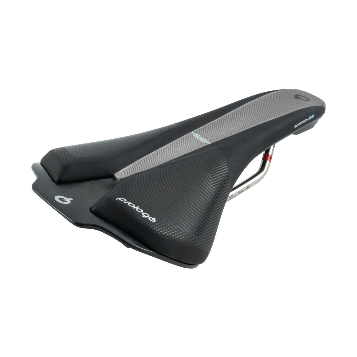 Sella PROLOGO SCRATCH EVA da donna, larghezza 140 mm, binari Tirox, nera — vista aggiuntiva