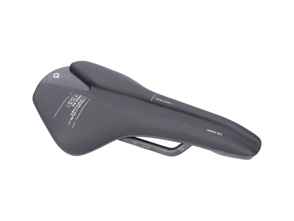 Sella PROLOGO NAGO R4 con binari in carbonio, larghezza 147 mm, nera — vista aggiuntiva