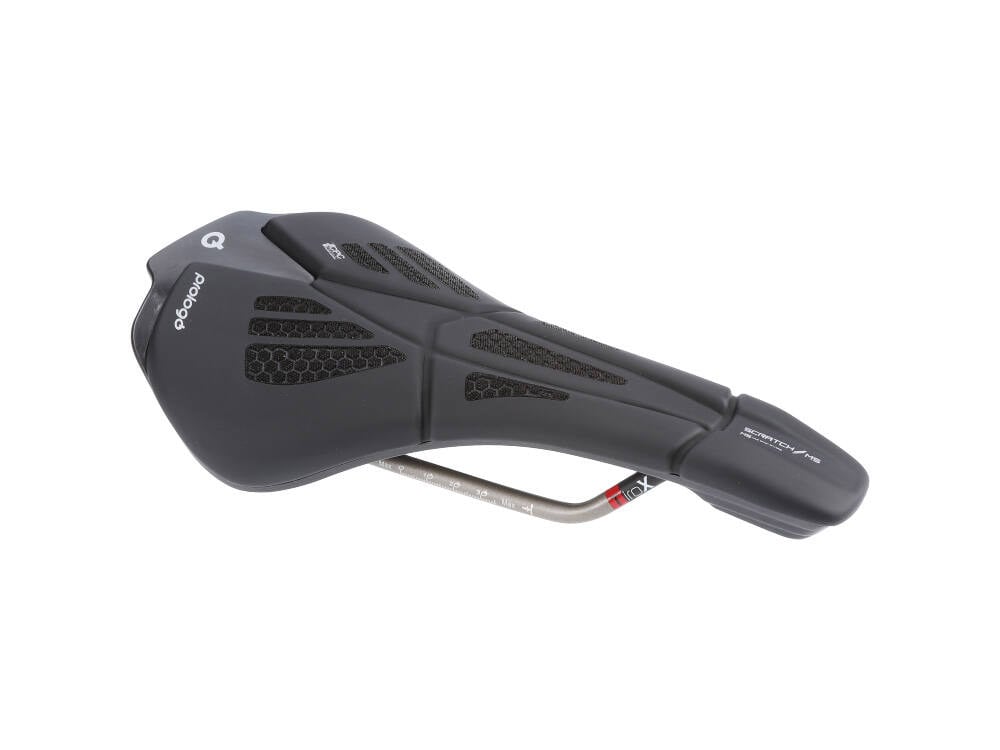 Sella PROLOGO SCRATCH M5 CPC AIRING con binari Tirox nera — vista aggiuntiva