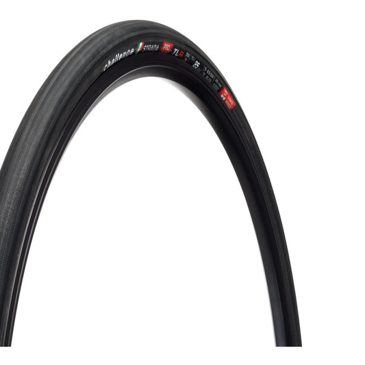 Pneumatico CHALLENGE OPEN STRADA 700x25c Tubeless Ready Nero