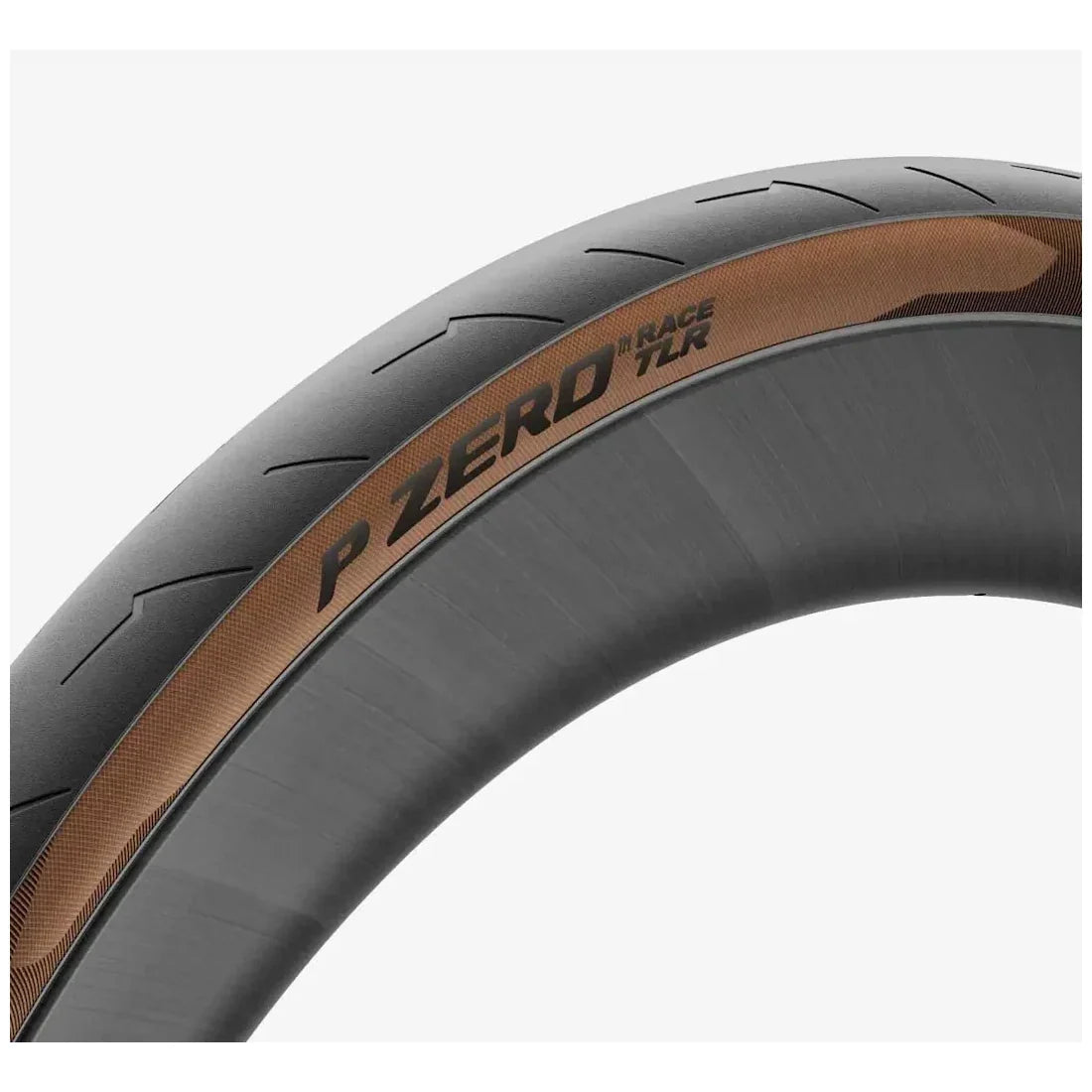Copertone PIRELLI P ZERO RACE TLR 700c Tubeless Ready marrone