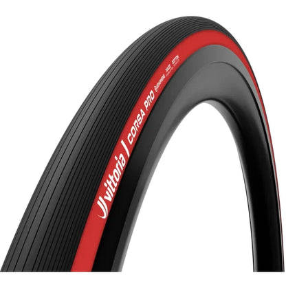 Copertone VITTORIA CORSA PRO Graphene G2.0 700c Tubeless Ready - Edizione speciale rossa