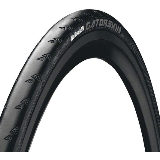 Copertone CONTINENTAL GATORSKIN 700c per camera d'aria completamente nero