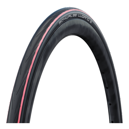 Copertone SCHWALBE LUGANO II 700c K-Guard TubeType rosso