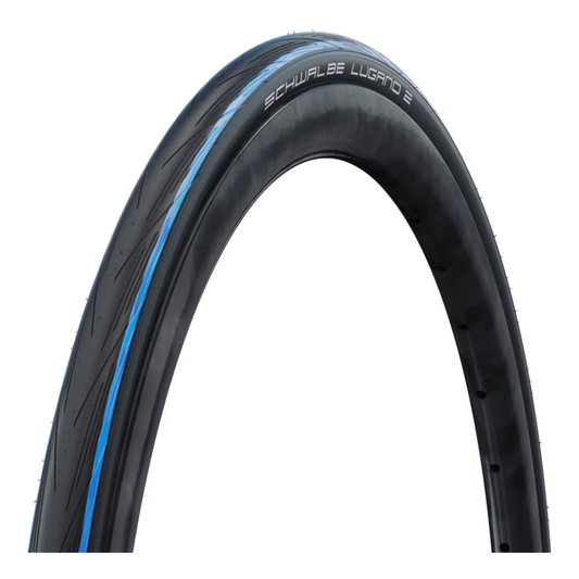 Copertone SCHWALBE LUGANO II 700c K-Guard per camera d'aria blu