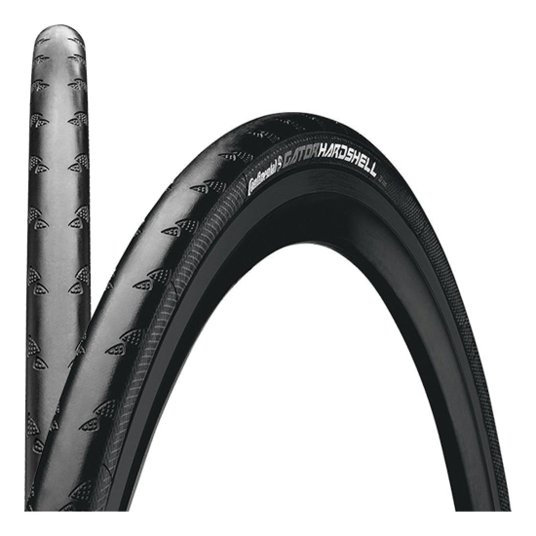 Copertone CONTINENTAL GATOR HARDSHELL 700c TubeType completamente nero