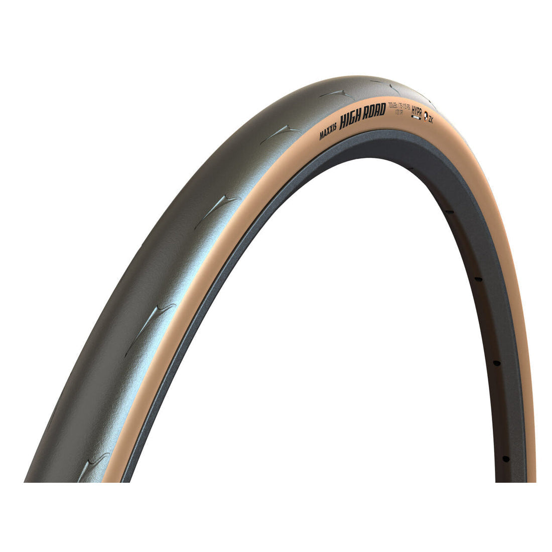 Copertone MAXXIS HIGH ROAD Gen2 700x25c per camera d'aria pieghevole marrone