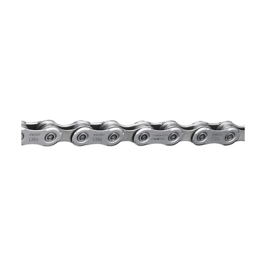 Catena 12 velocità SHIMANO SLX 105 CN-M7100 Quick Link omologata per e-bike — foto del prodotto su sfondo bianco
