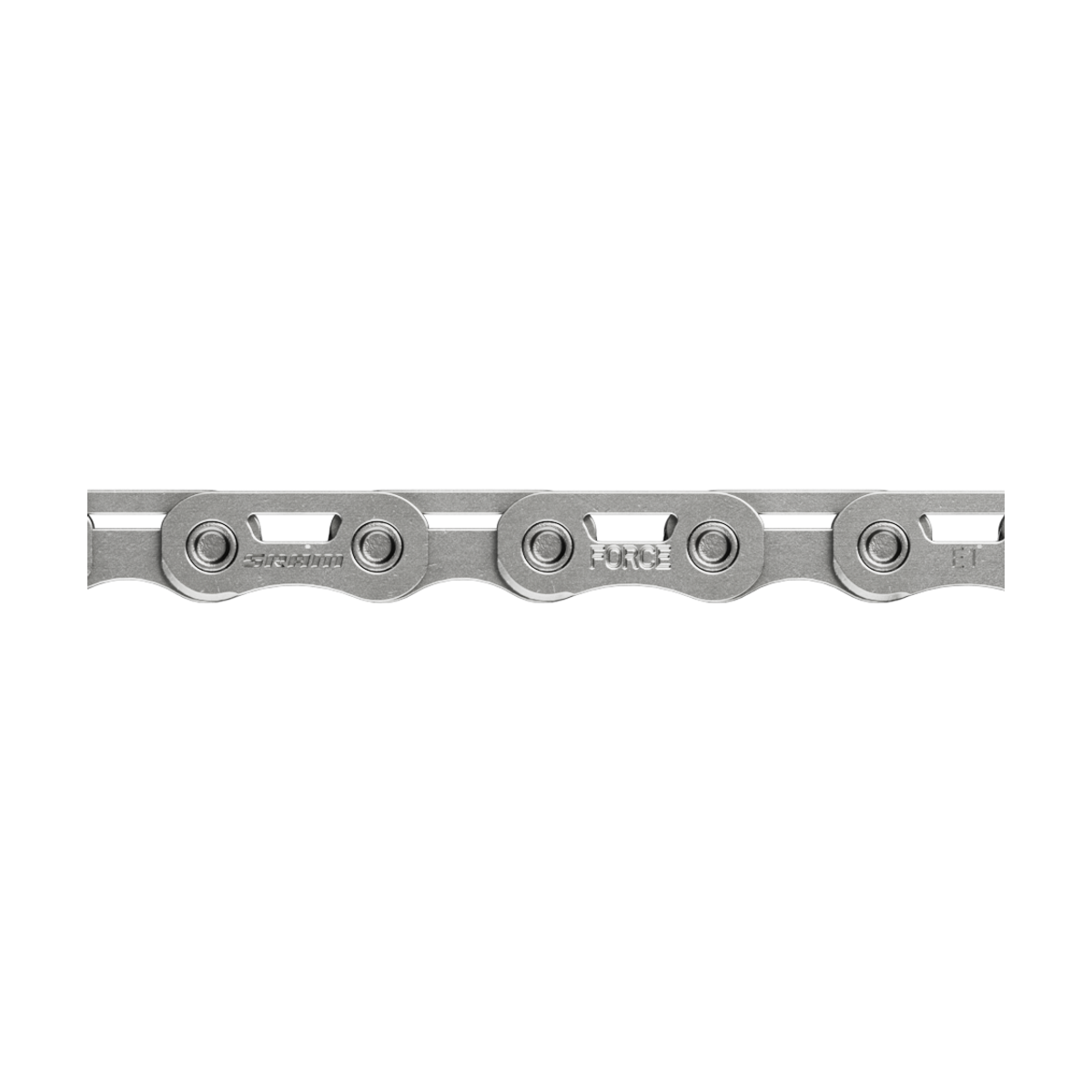 Catena SRAM FORCE E1 Flattop a 12/13 velocità — foto del prodotto su sfondo bianco