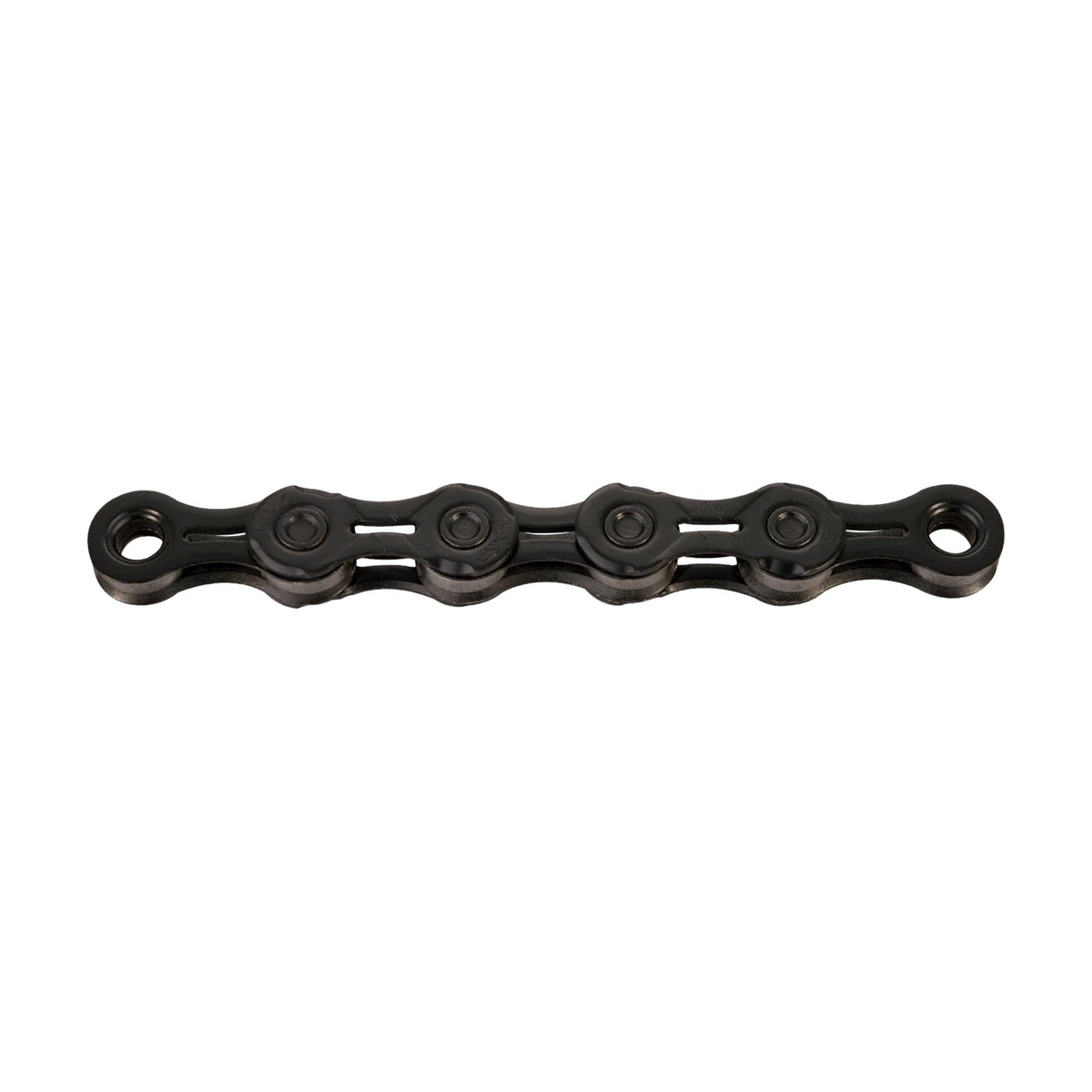 Catena KMC X11EL a 11 velocità cerata nera — foto del prodotto su sfondo bianco