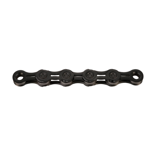 Catena KMC X11EL a 11 velocità cerata nera — foto del prodotto su sfondo bianco
