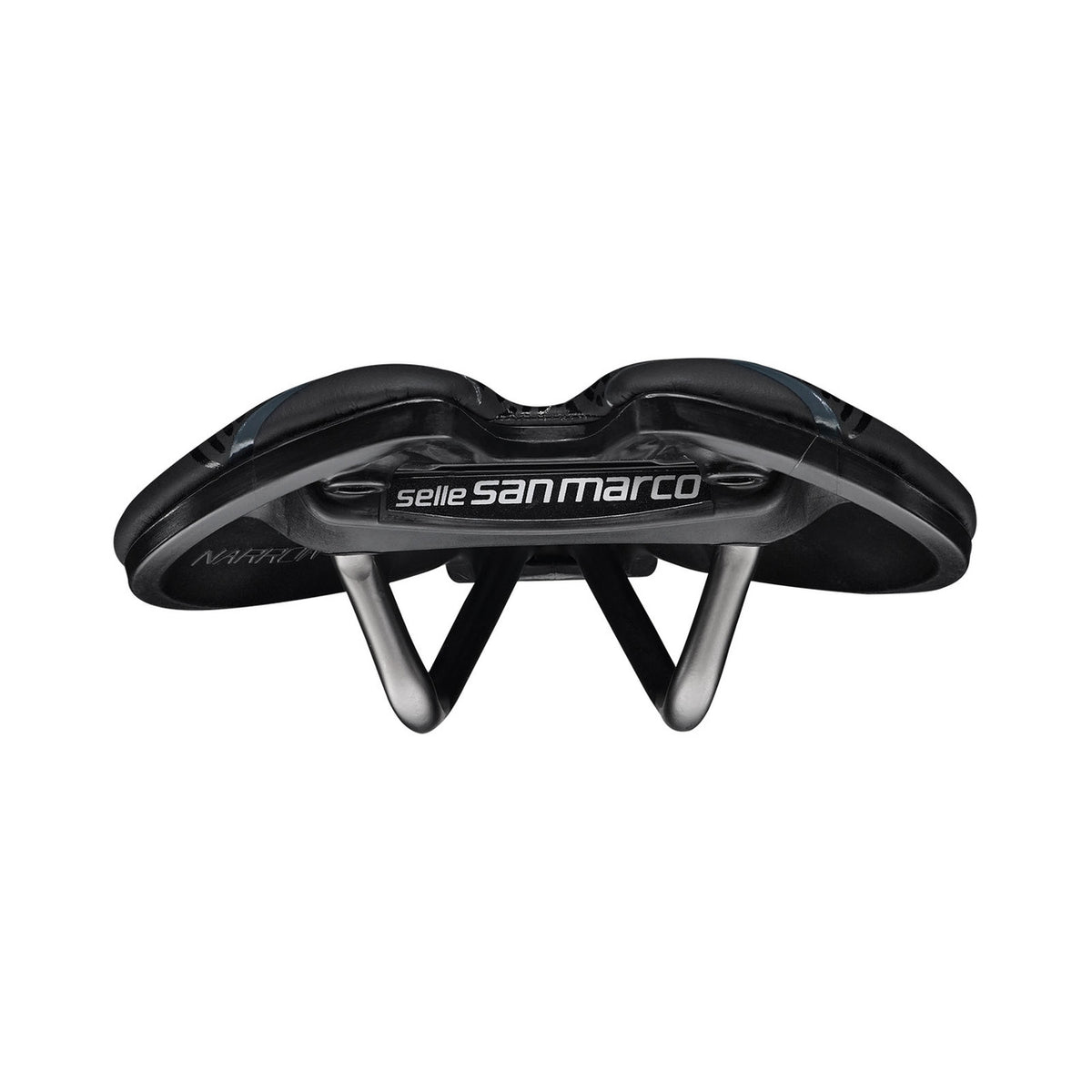 Sella SAN MARCO ASPIDE SHORT OPEN-FIT RACING S3, larghezza 139 mm, binari in acciaio Xsilite, nera — vista aggiuntiva