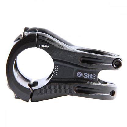Attacco manubrio SB3 KROMA nero/grigio — vista laterale