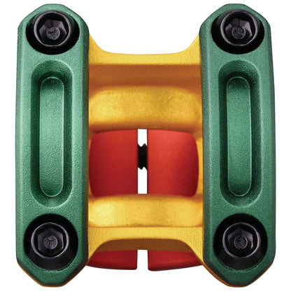 Attacco manubrio SPANK SPOON 318 Rasta — vista frontale