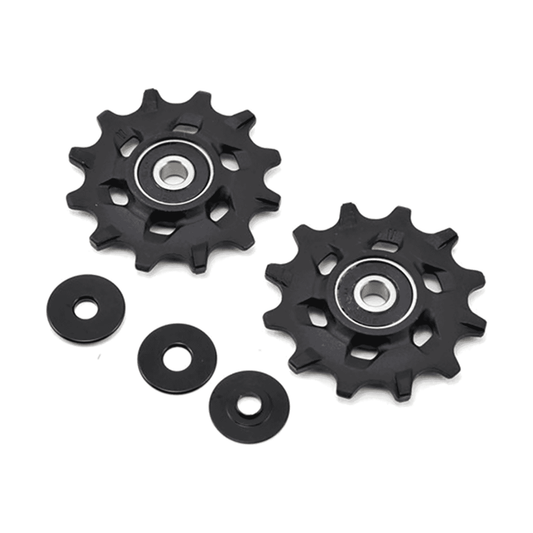 Pulegge del cambio posteriore a 11 velocità SRAM X01/X01DH/X1/GX/FORCE1/CX1/RIVAL1 X-SYNC (x2) — componente su sfondo bianco