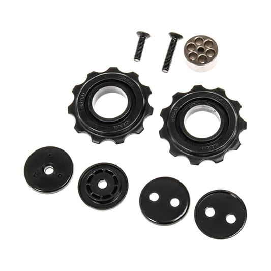 Pulegge del cambio posteriore SRAM X4/SX4 #00.0000.200.912 — componente su sfondo bianco