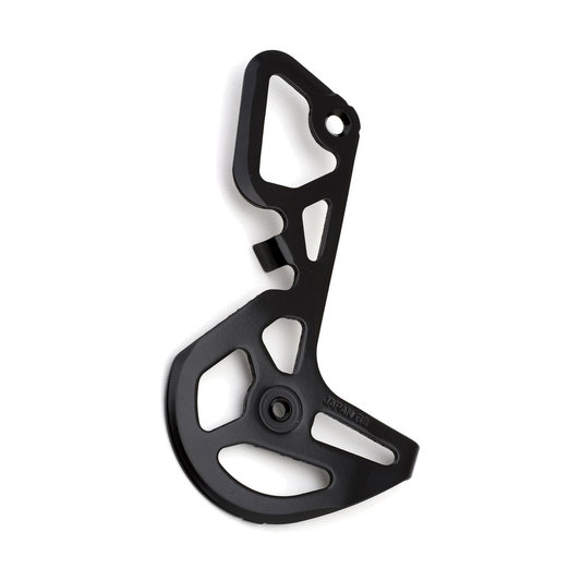 Gabbia interna del cambio posteriore SHIMANO GS RD-M8100/RX822 — componente su sfondo bianco