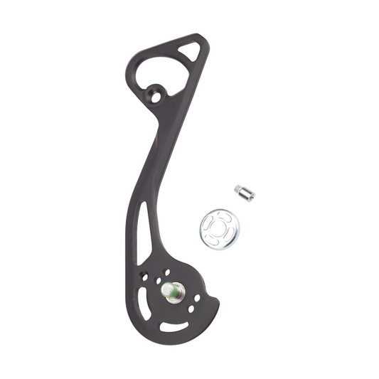 Gabbia esterna lunga per cambio posteriore SHIMANO RD-M786-SGS — componente su sfondo bianco