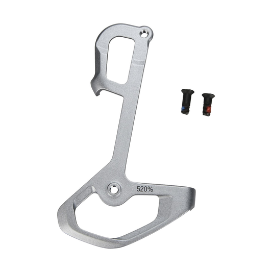 Gabbia interna e viteria del cambio posteriore SRAM XX1/X01 Eagle (52T) Polar — componente su sfondo bianco
