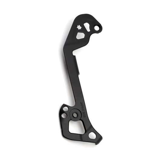 Gabbia interna lunga del cambio posteriore SHIMANO XTR M9000 SGS a 11 velocità — componente su sfondo bianco