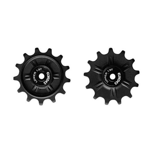 Pulegge per cambio ELVEDES 12/14 denti Sram 12V con cuscinetti ad anello NW — componente su sfondo bianco