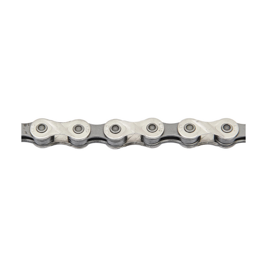 Catena 6/7/8 velocità KMC X8 argento/grigio — foto del prodotto su sfondo bianco