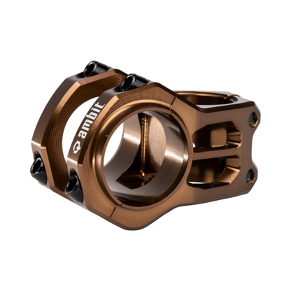 Attacco manubrio AMBIT Gravity Control marrone — vista principale su sfondo bianco