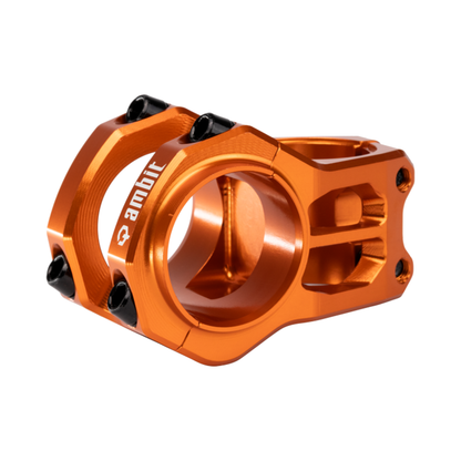 Attacco manubrio AMBIT Gravity Control arancione — vista principale su sfondo bianco