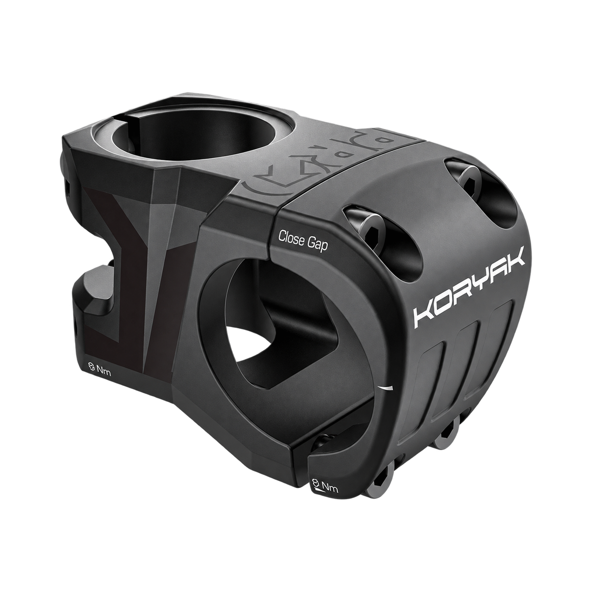 Attacco manubrio PRO KORYAK E-PERFORMANCE 0° — vista principale su sfondo bianco