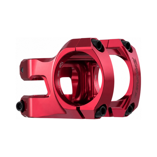 Attacco manubrio RACE FACE TURBINE SL 35 rosso — vista principale su sfondo bianco