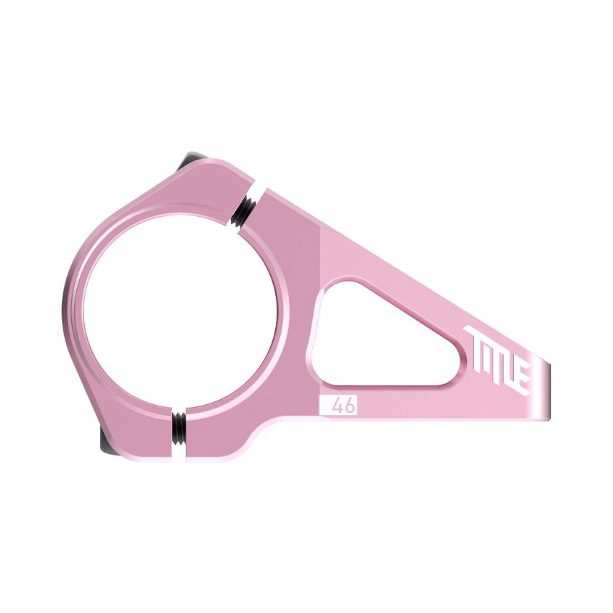 Attacco manubrio TITLE DM1 rosa — vista principale su sfondo bianco