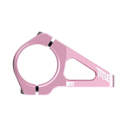 Attacco manubrio TITLE DM1 rosa — vista principale su sfondo bianco