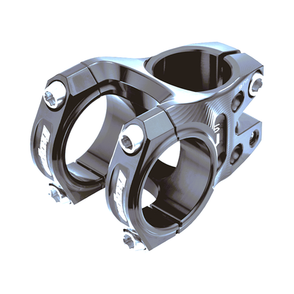 Attacco manubrio HOPE GRAVITY color fumo — vista principale su sfondo bianco