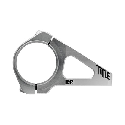 Attacco manubrio TITLE DM1 grigio — vista principale su sfondo bianco