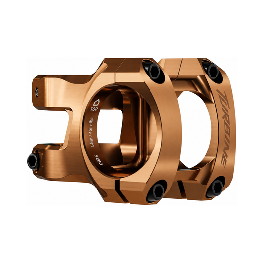 Attacco manubrio RACE FACE TURBINE 35 Kashmoney 2026 — vista principale su sfondo bianco