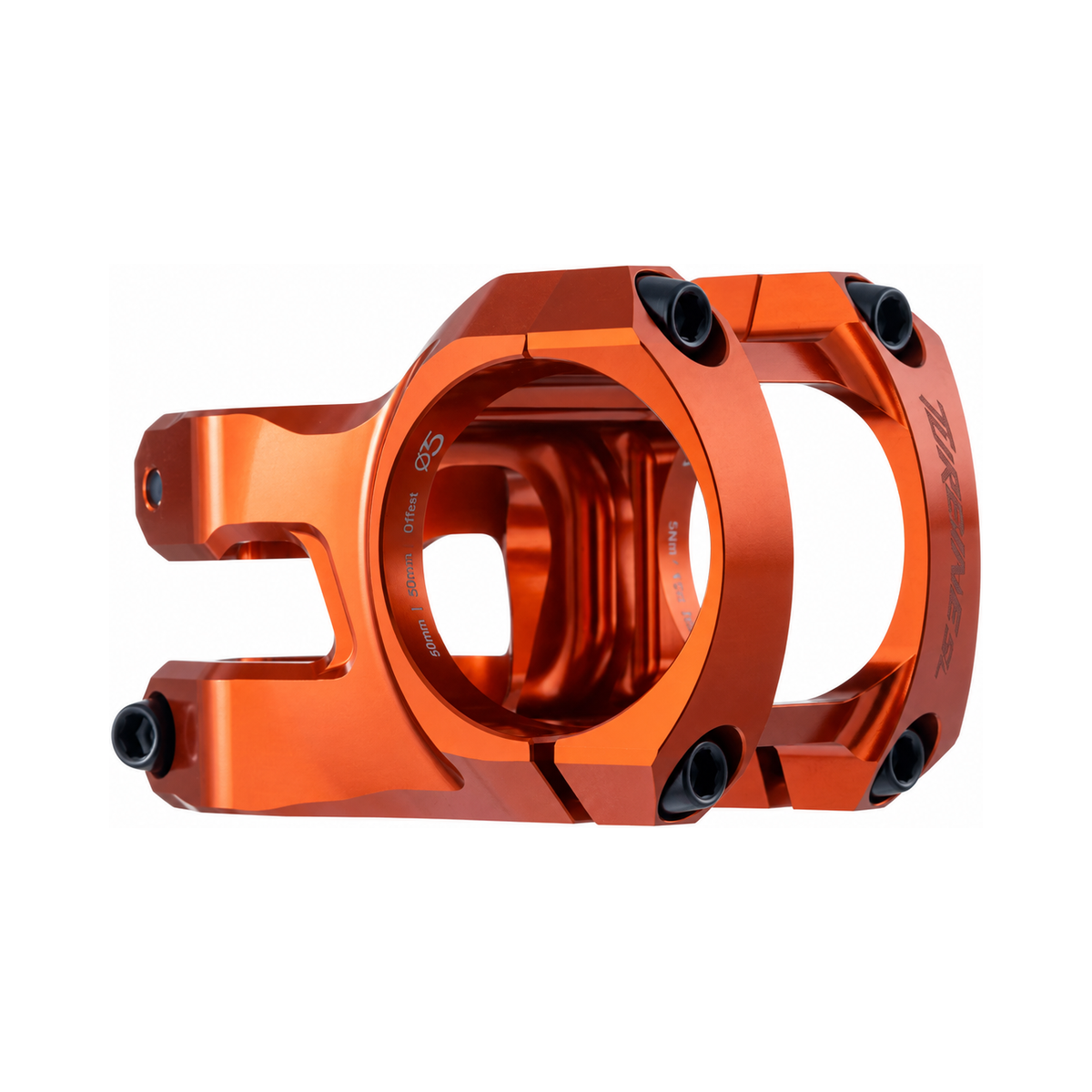 Attacco manubrio RACE FACE TURBINE SL 35 arancione — vista principale su sfondo bianco