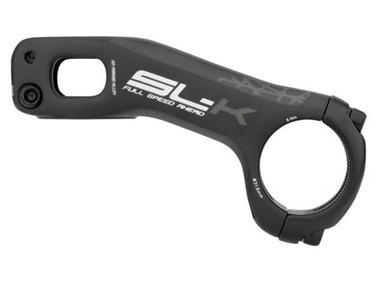 Attacco manubrio FSA SL-K in alluminio -20° grigio — vista laterale