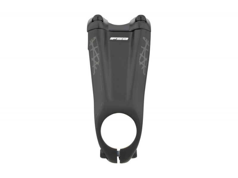Attacco manubrio FSA SL-K in alluminio -20° grigio — vista dall’alto