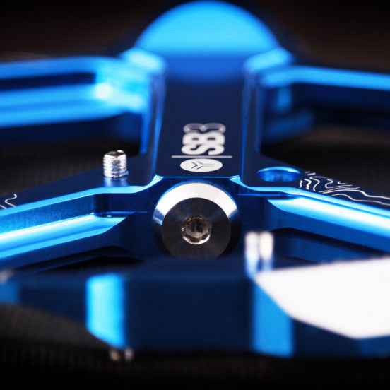 Pedali piatti SB3 SPECTRUM Blu