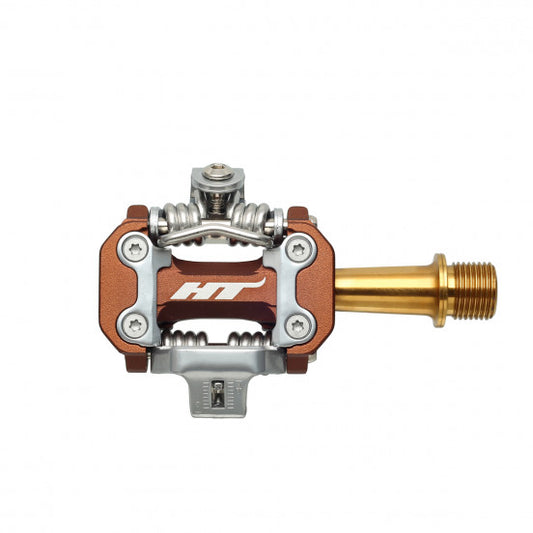 Pedali HT COMPONENTS M2 in bronzo titanio