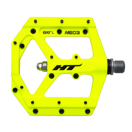 HT COMPONENTS EVO+ MAG ME03 pedali piatti Giallo