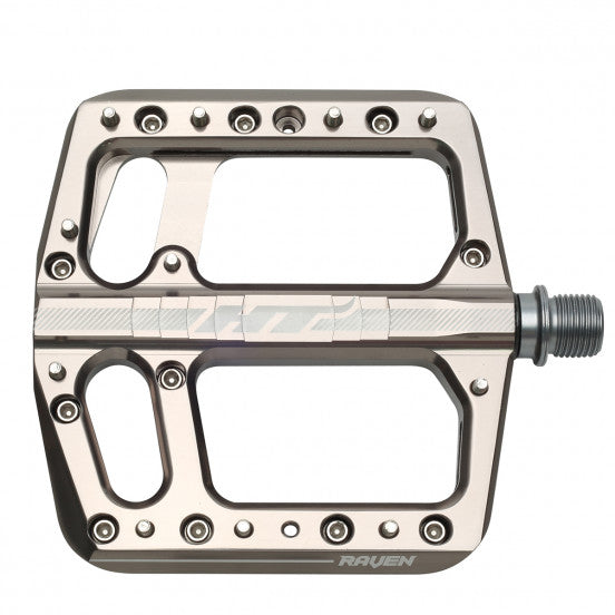 HT COMPONENTS ANS 12 pedali piatti grigi