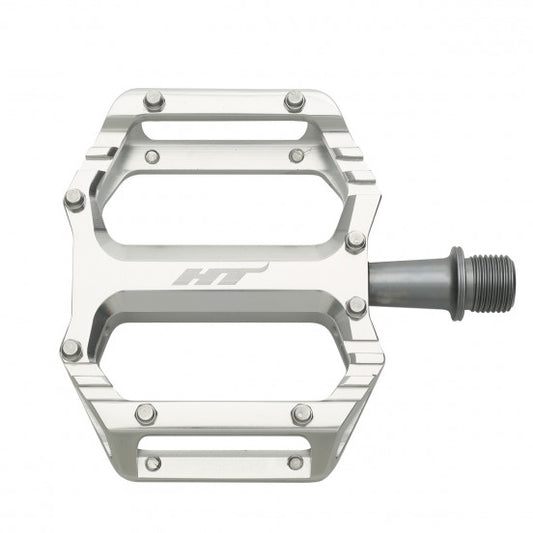 HT COMPONENTS AR09 Pedali piatti argento