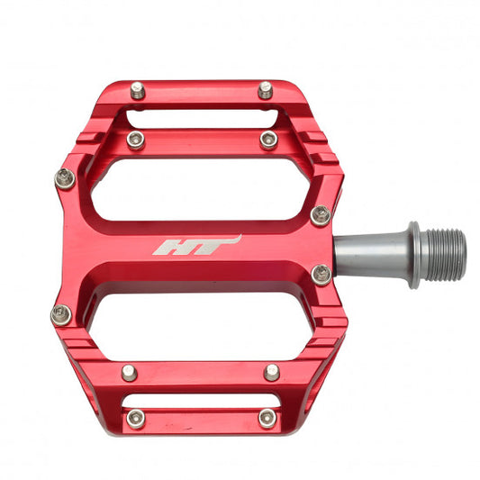 HT COMPONENTS AR09SX Pedali piatti rossi