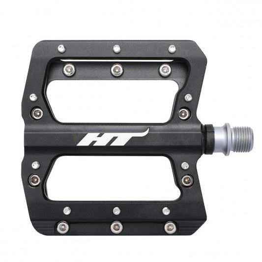 HT COMPONENTS NANO AN14A Pedali piatti neri